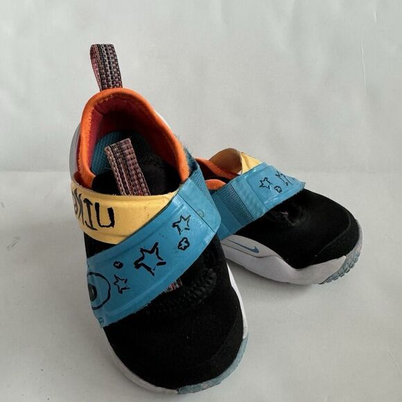 Nike Other - Nike Flex Advance Kids SE TD Doodles Flyease Sz 6c Toddler DZ2801-001